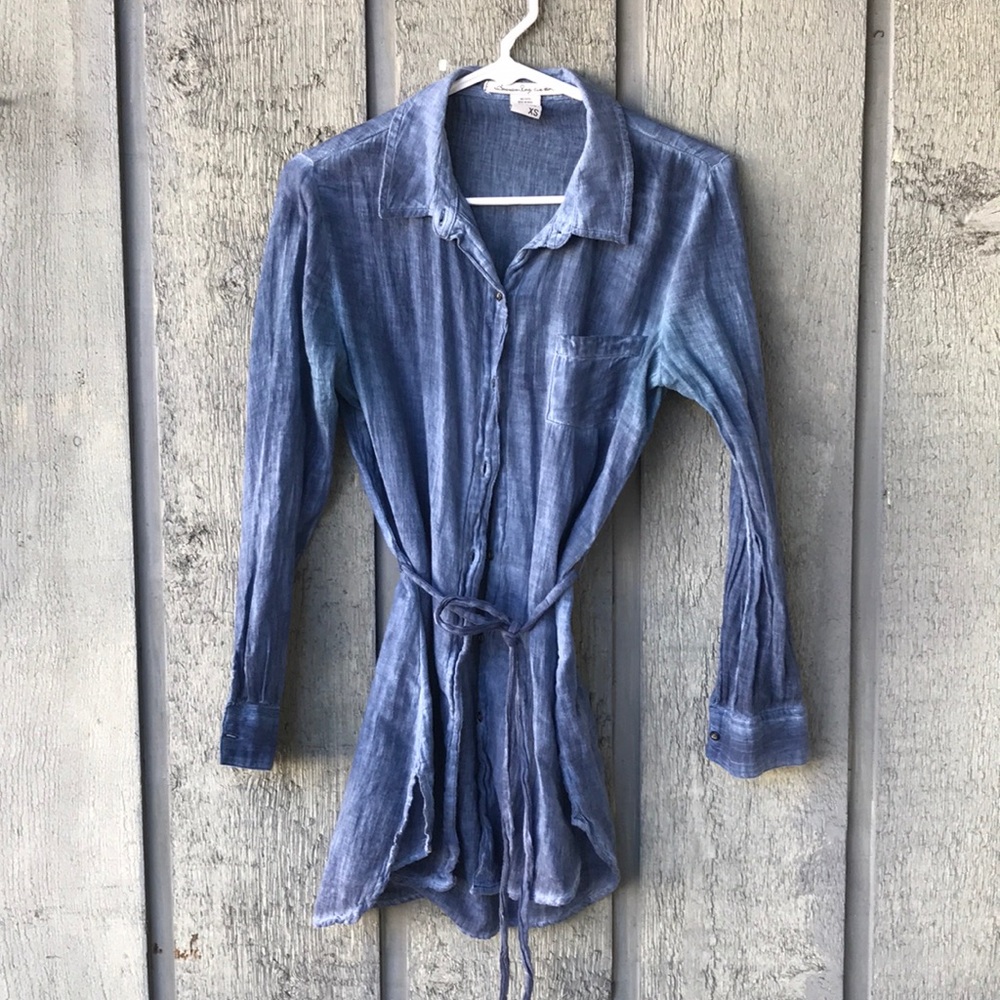 American rag chambray top